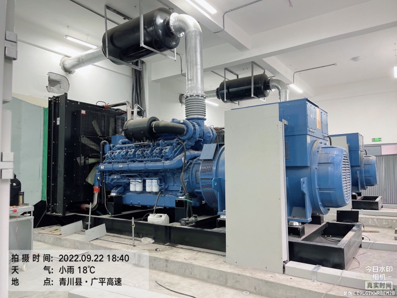 四川1500KW玉柴柴油发电机组